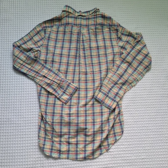 Ralph Lauren Yellow Oxford Button Down Shirt - Picture 6 of 6